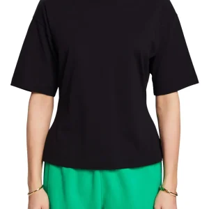 ESPRIT Jersey Baumwolle Damen Lockere Passform